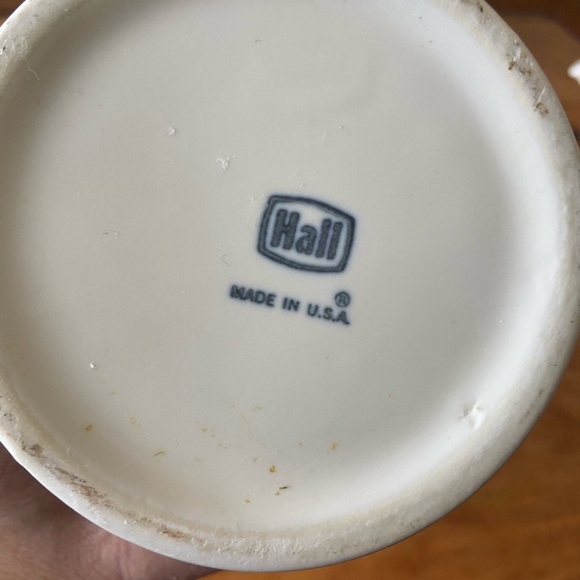 Vintage Hall Bone White China Tea Pot - Picture 5 of 6